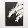 thumbnail image 1 of Feuilles de Palmier Blanc Décor Mural, 1 of 3
