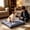 Grey, variant on Chew Proof Dog Bed for Crate, Indestructible Durable Kennel Mat with Reinforced Corners, Washable Chew Resistant Pet Pad for Small Dogs (Beige)