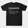 thumbnail image 1 of Gramsicle Hockey Grandma Sicle Funny Sports Foodie Summer Art Unisex T-Shirt, up to size 3XL., 1 of 4