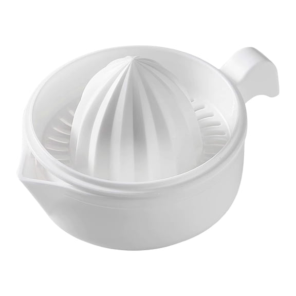 Manual Citrus Juicer Double Layer Lemon Squeezer Heavy Duty Orange Press with Pulp Strainer for Lemon Lime Fruit Juice Making Easy Clean Kitchen Gadget for Home Use