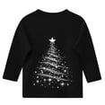 thumbnail image 5 of WAVSUF Girls 3/4 Sleeve Christmas Tee Crew Neck Loose Fit Soft Stretch Fall Festival Shirt 5, 5 of 5
