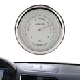 thumbnail image 1 of Car Clocks For Dashboard Stick On | Mini Hygrometer For Car With Adhesive | Adhesive Small Vent Clocks Watch With Luminous Feature For Home Vehicles Trucks RVs Boats,White Hygrometer, 1 of 9