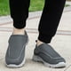 thumbnail image 5 of Zapatos Ortopédicos Sin Cordones para Hombre Con Cierre Ajustable Antideslizantes Pies Hinchados, 5 of 9