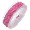 thumbnail image 3 of Twisted Nylon Twine Thread Beading Cord 3mm 7M/23 Feet Extra Strong Braided Nylon String, Pink Pearl, 3 of 6