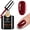 Burgundy Builder Top, variant on modelones Jelly Burgundy Builder Nail Gel Top Coat Gel Polish in One 15ML | No Wipe Top Coat Sheer Wine Red Self Leveling Apex Buidling Ultra Glossy Long Lasting U V Cure Fall Manicure Gift for Women