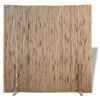 Bamboo Room Divider Indoor Outdoor Flexible Fence Panel Folding Privacy Screen Room Divider Separator