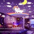thumbnail image 3 of Lámpara de proyección de carrusel de música para niños y niñas, luz de ambiente creativa con forma de estrella, regalo de música, 3 of 5
