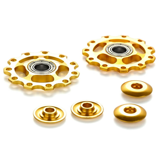 2 Pcs Aluminium Étanche Roulement Jockey MTB Roue de Vélo Arrière Poulies Outil Accessoires