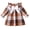 Brown, variant on Yaoqi 2T Toddler Girl Dress 3T Child Girls Winter Clothing Ruffle Long Sleeves Solid Color A-line Dress Bowknot One-piece Clothes Pink