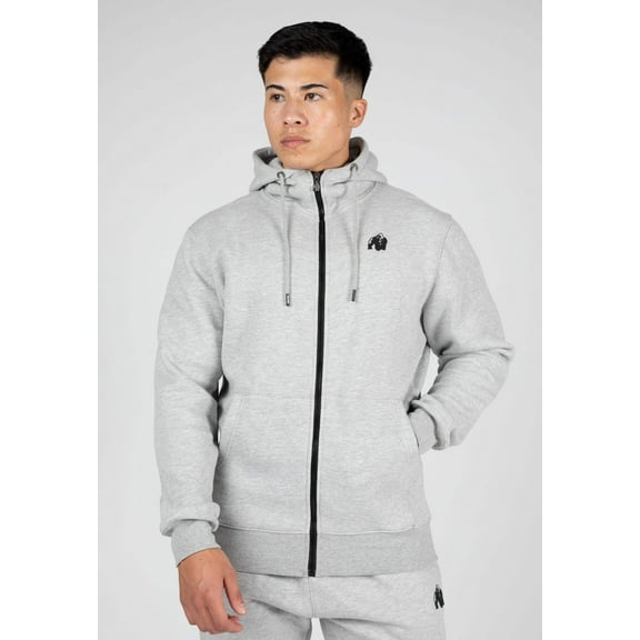 Kennewick Zipped Hoodie - Gray