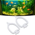 thumbnail image 4 of Fish Tank Floating Food Circle, Fish Tank Ring Feeder Reduce Food Waste Convenient Keep Water Clean With Suction Cup For Feeding Flake Foods For Betta ANGGREK AC7584, 4 of 8