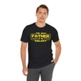 thumbnail image 5 of The Beat Father of the Galaxy Black T-Shirt - Dad Tee | Cool Father's Day Gift | Sci-Fi Dad Shirt, 5 of 8