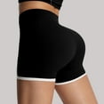 thumbnail image 3 of Yoga Workout Gym Bike Shorts High Waist Biker Shorts for Women No Front Seam Soft Hidden Butt Scrunch Shorts, 3 of 6