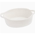 thumbnail image 1 of Shisuyan 2pcs Cotton Rope Storage Baskets With Handles Woven Decorative Baskets For Shelves Small Rope Bins For Toys Clothes For Home Organize, 1 of 8