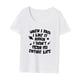 thumbnail image 2 of Camiseta para Mujer Cuello Redondo Ropa Femenina Elegante Ropa Deportiva Equipo Transpirable M, 2 of 8