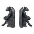 thumbnail image 6 of Gothic Warden of The Night Gargoyle Sentries On Pedestals Bookends Figurine Set, 6 of 9