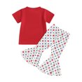 thumbnail image 3 of BOOMNY Girls 2 Peice Outfit Sets Graphic Long Sleeve Tops Pants Sets for Kids Comfy Clothing Set, 3 of 8