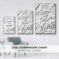 thumbnail image 4 of Heaven and Nature - Framed Gallery Wrapped Holiday Canvas - 25 x 37 - Silver Frame, 4 of 8