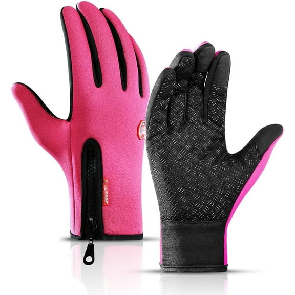 Skatesfor Touch Screen Sports Gloves,Sakesfor/Competeend/Velurastore Ultimate Waterproof & Windproof Thermal Non-Slip Gloves