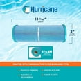 thumbnail image 3 of Hurricane 4 Pack HF4401-02M Elite Aseptic Pool Spa Filter Cartridge Replacement, 3 of 7