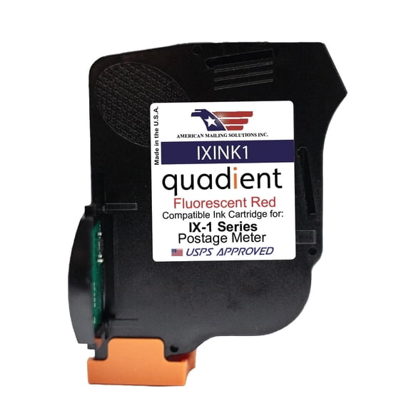 Quadient IXINK1 Replacement Ink Cartridge for IX-1 Series Postage Meter