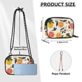 thumbnail image 4 of FORMRS Mini Crossbody Bag for Women Adjustable Rope Shoulder Casual Phone Purse, Orange Slices, 4 of 7