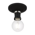thumbnail image 5 of Livex Lighting - Lansdale - 1 Light Flush Mount In Transitional Style-3.38, 5 of 7
