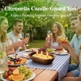 thumbnail image 2 of LA BELLEFÉE Citronella Candles, Wood Bowl 2 Pack 35oz Large Lemongrass Soy Wax Candles, Summer Indoor & Outdoor for Home, Yard, Patio, 2 of 7