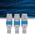 thumbnail image 4 of RF Coaxial Attenuator, Stainless Steel Standard Interface RF Coaxial DC Block High Hardness Rust Proof  For Antenna System, 4 of 8