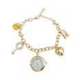 thumbnail image 2 of Resicozy Women's Bracelet Watch Round Quartz Wrist Watch Casual Daily Fashion Watch Gift for Ladies E, 2 of 3
