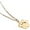 Gold, variant on Stainless Steel Cute Cat Dog Pet Paw Style School Class Party Necklace