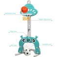 thumbnail image 2 of Ensemble d'Activité Sportive pour Enfants avec Support de Basketball, Golf, Football, Lancer de Ring, Hauteur Ajustable pour 3 à 6 Ans, 2 of 5