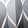thumbnail image 4 of Jinsinto Shower Curtain, Washable, Waterproof, Polyester with 12 Rings (Grey, 180 x 180 cm), 4 of 5