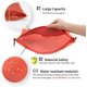 thumbnail image 3 of Water-Resistant Material Zipper Pouch, Mesh Zipper Bags for Storage, Travel, Office (Black, Small), 3 of 5
