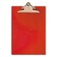 thumbnail image 4 of Recycled Plastic Clipboard With Ruler Edge, 1" Clip Cap, 8.5 X 11 Sheets, Red | Bundle of 5 Each, 4 of 4