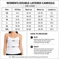 thumbnail image 3 of Homenesgenics Women's Summer Sleeveless Double-Layer Tank Top Pink Cool and Moisture-Wicking, 3 of 9
