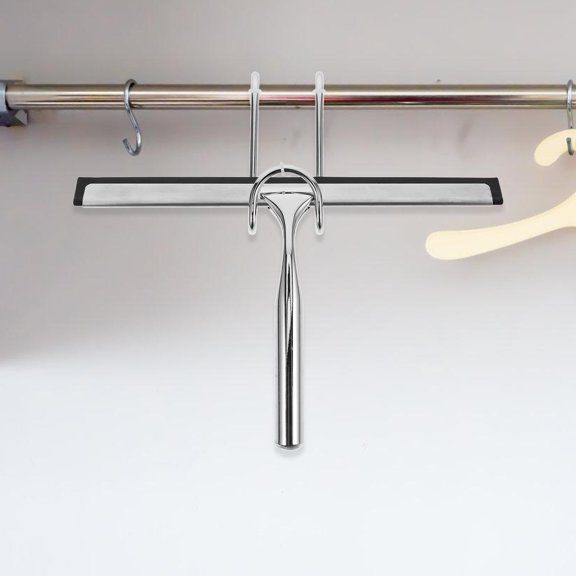 LABSERRON 1Pack Glass Squeegee Stainless Steel Car Windshield Cleaner for Home Office Use 11.6x6.7x0.8in