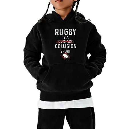

Rgdypko Toddler Girl Sweatshirt Clothes Outfit Teen Sweatshirts Vintage Kids Boys Rugby Long Sleeve Fashion Sweatshirts
