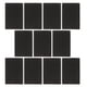 thumbnail image 1 of GOOHOCHY 10 piezas almohadillas para muebles almohadillas autoadhesivas para muebles protectores de piso antirrayas, 1 of 7