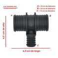 thumbnail image 4 of Conector Manguera Calefaccion Tee 7/8  X 1/2  X 7/8  Univer, 4 of 4