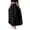 Black, variant on Womens Wide Leg Pants Relaxed Fit Chiffon Palazzo Comfy High Waist Skirt Pants Solid Color Daily Flowy Trousers White XL