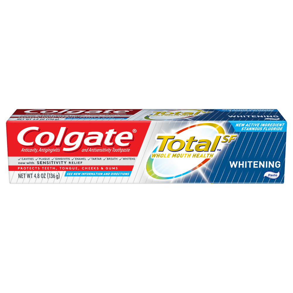 Colgate Total Whitening Toothpaste, 4.8 Ounce