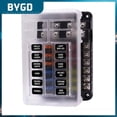 thumbnail image 1 of Waterproof Fuse Box Holder With Plastic Cover Excellent Conductivity Portable Car Boat Fuse Box Holder With Plastic Cover100pcs fuseRussian Federation He Qiyong unisex, 1 of 1