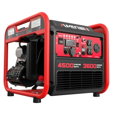 Amerisun 4500-Watt Gas Powered Inverter Generator, RV Ready Outlet, Outdoor Camping & Home Backup