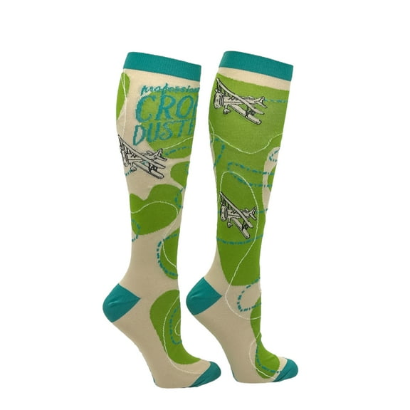 Professional Crop Duster Funny Farting Compression Socks for Men
