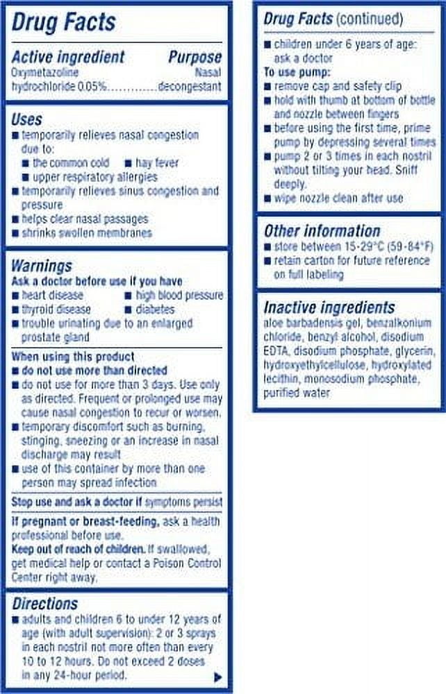 Zicam Extreme Congestion Relief Nasal Spray, 0.5oz. Bottles, Fast Powerful Relief for Nasal Congestion from Colds or Allergies (Pack of 2)
