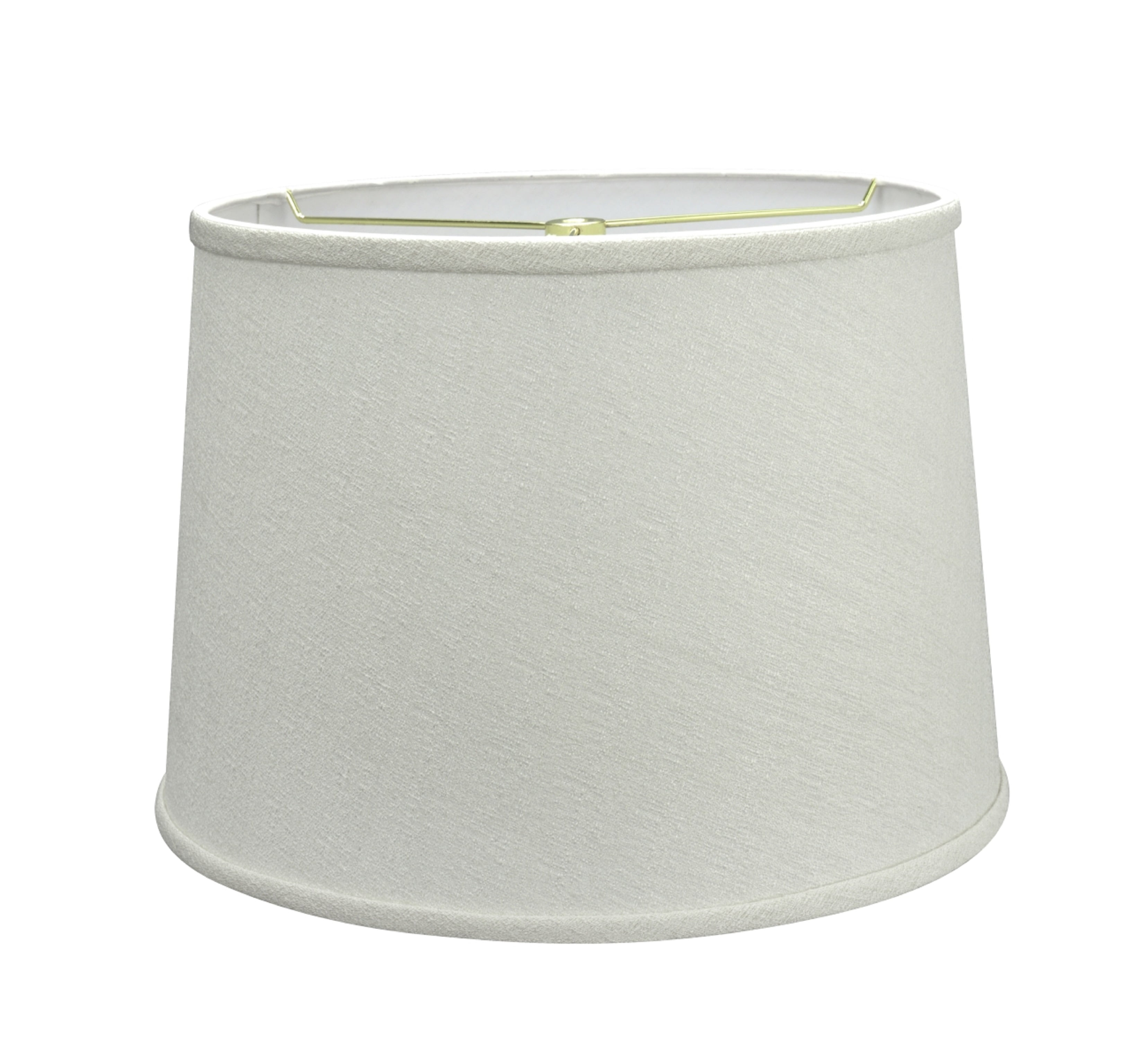 Aspen Creative 32320 Transitional Hardback Empire Shaped Spider Construction Lamp Shade in Off White, 14" wide (12" x 14" x 10")