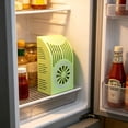 thumbnail image 4 of Refrigerator Deodorizer Box, Reusable Bamboo Charcoal Odor Absorber for Fridge, Freezer & Closet, Green Lemon Design Air Freshener, 4 of 6