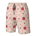 thumbnail image 5 of Kdxio Strawberry Pattern Mens Casual Shorts - Drawstring Summer Beach Sports Shorts for Men, 5 of 9