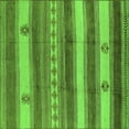 thumbnail image 1 of Ahgly Company Indoor Square Oriental Green Industrial Area Rugs, 5' Square, 1 of 4